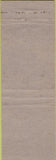 Matchbook Cover - Union Pacific Railroad