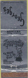 Matchbook Cover - George's Restaurant Fried Chicken Pico CA
