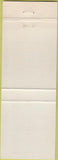 Matchbook Cover - Charles Restaurant Johnson City TX
