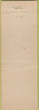 Matchbook Cover - Berkeley Square Clothes John Stetz Wilkes Barre PA WORN