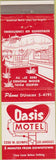 Matchbook Cover - Oasis Motel Los Angeles CA