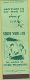 Matchbook Cover - Mirror Lounge Des Moines IA WEAR
