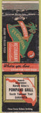 Matchbook Cover - Pompano Grill Sarasota FL WORN