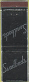 Matchbook Cover - Sundbads Restaurant Detroit MI