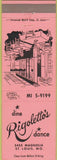 Matchbook Cover - Rigoletto's Restaurant St Louis MO