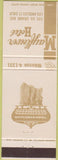 Matchbook Cover - Mayflower Hotel Los Angeles CA