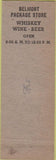 Matchbook Cover - Belmont Flagship Fort Wayne IN
