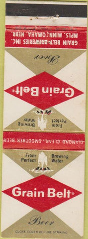 Matchbook Cover - Grain Belt Beer Minneapolis MN Omaha NE WEAR