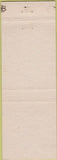 Matchbook Cover - Willis Motel Woodville TX