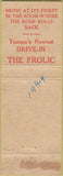 Matchbook Cover - The Frolic Steak House Tampa FL WEAR