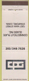Matchbook Cover - Connecticut Plate Glass Stamford CT WEAR
