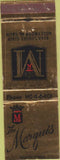Matchbook Cover - The Marquis Hollywood CA