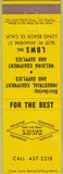 Matchbook Cover - LBWS Supply Welding Long Beach CA CREASE