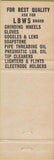 Matchbook Cover - LBWS Supply Welding Long Beach CA CREASE
