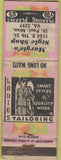 Matchbook Cover - Margie's Style Shop girlie clothes St Paul MN POOR