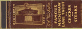 Matchbook Cover - The Hut Cheboygan MI