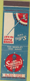 Matchbook Cover - Sutton's Cafe Provo UT