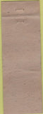 Matchbook Cover - Hicks Son 22 Club girlie WORN