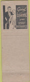 Matchbook Cover - Paramount Cleaning Co Pittsburgh PA