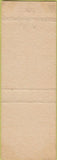 Matchbook Cover - El Nopal Dining Room San Diego CA cactus