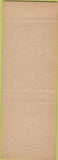 Matchbook Cover - Imperial Bowling Lanes Spokane WA green