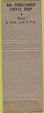 Matchbook Cover - Hotel Vicksburg MS