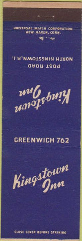 Matchbook Cover - Kingstown Inn North Kingstown RI
