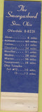 Matchbook Cover - Smorgasbord of Stow OH
