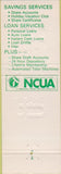 Matchbook Cover - Michigan State University Credit Uniion East Lansing MI