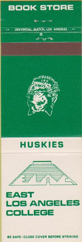 Matchbook Cover - East Los Angeles College Huskies CA