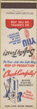 Matchbook Cover - Motor Plan Corp Elizabeth NJ WEAR
