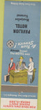 Matchbook Cover - Pavilion Hotel Montpelier VT