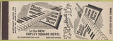 Matchbook Cover - Music Box Boston MA piano keys