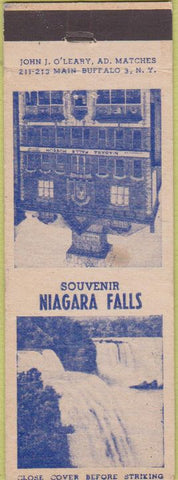 Matchbook Cover - Niagara Falls Museum NY