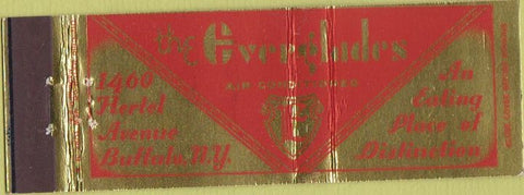 Matchbook Cover - Everglades Buffalo NY restaurant