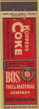 Matchbook Cover - Koppers Coke Coal Bos Fuel Chicago IL