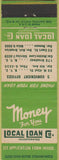 Matchbook Cover - Local Loan Co New York City Brooklyn