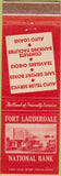 Matchbook Cover - Fort Lauderdale National Bank