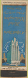 Matchbook Cover - Hotel Wellington New York City