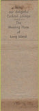 Matchbook Cover - Garden City Hotel Garden City LI NY