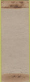 Matchbook Cover - Hotel Worthy Springfield MA