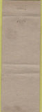 Matchbook Cover - Morrison Cafeteria Chain LA GA AL FL