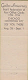 Matchbook Cover - CA State Post Office Clerks Convention 1956