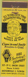 Matchbook Cover - Hall Electrical Co Jacksonville FL