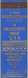 Matchbook Cover - Harrisburg Chapter DAV Home Association PA
