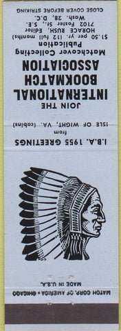Matchbook Cover - Matchbook Collectors Publication Washington DC