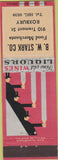 Matchbook Cover - BW Stark Co Grocery Roxbury