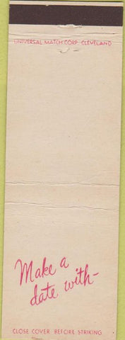 Matchbook Cover - WHK Radio Cleveland OH