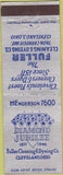 Matchbook Cover - Fuller Cleaning Dyeing Cleveland OH 1946