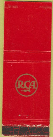 Matchbook Cover - RCA Radio Corp Harrison NJ WORN